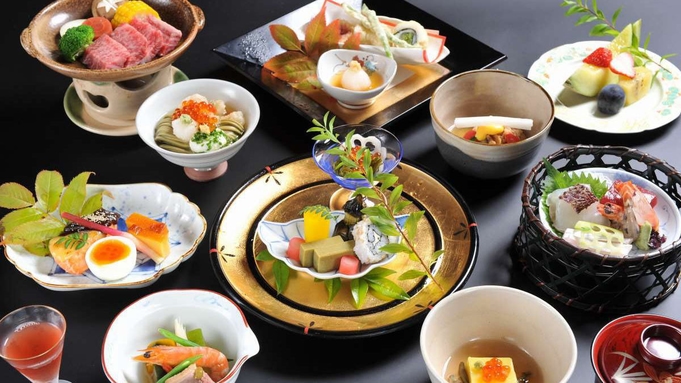 【京都の食】迷ったらこちら！京都の伝統の京会席と京都の和朝食を旅館で味わう♪『スタンダードプラン』